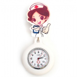 Retractable Cartoon Nurse Watches