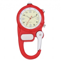 Sports Fob Watch with Mini Torch