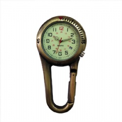 Antique Carabiner Fob Watch