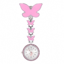 Butterfly Nurse Fob Watch