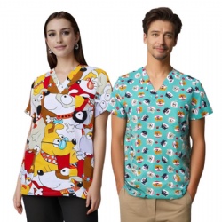Printed Scrubs