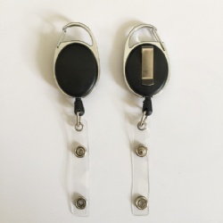 Retractable C-Clip Keychain