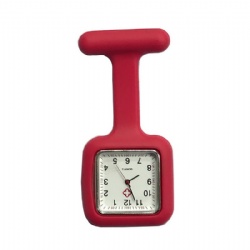 Square Silicone Nurse Fob Watches