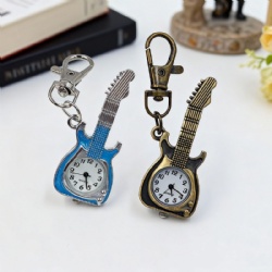 Small Gitar Keychain Watch