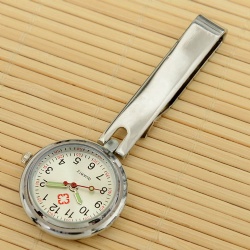 Medical Doctor Nurse Clip Watch